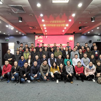 2019年康元公司年终总结大会，全体员工合影（Photo in which all staffs were attending in the year-end conference in 2019）